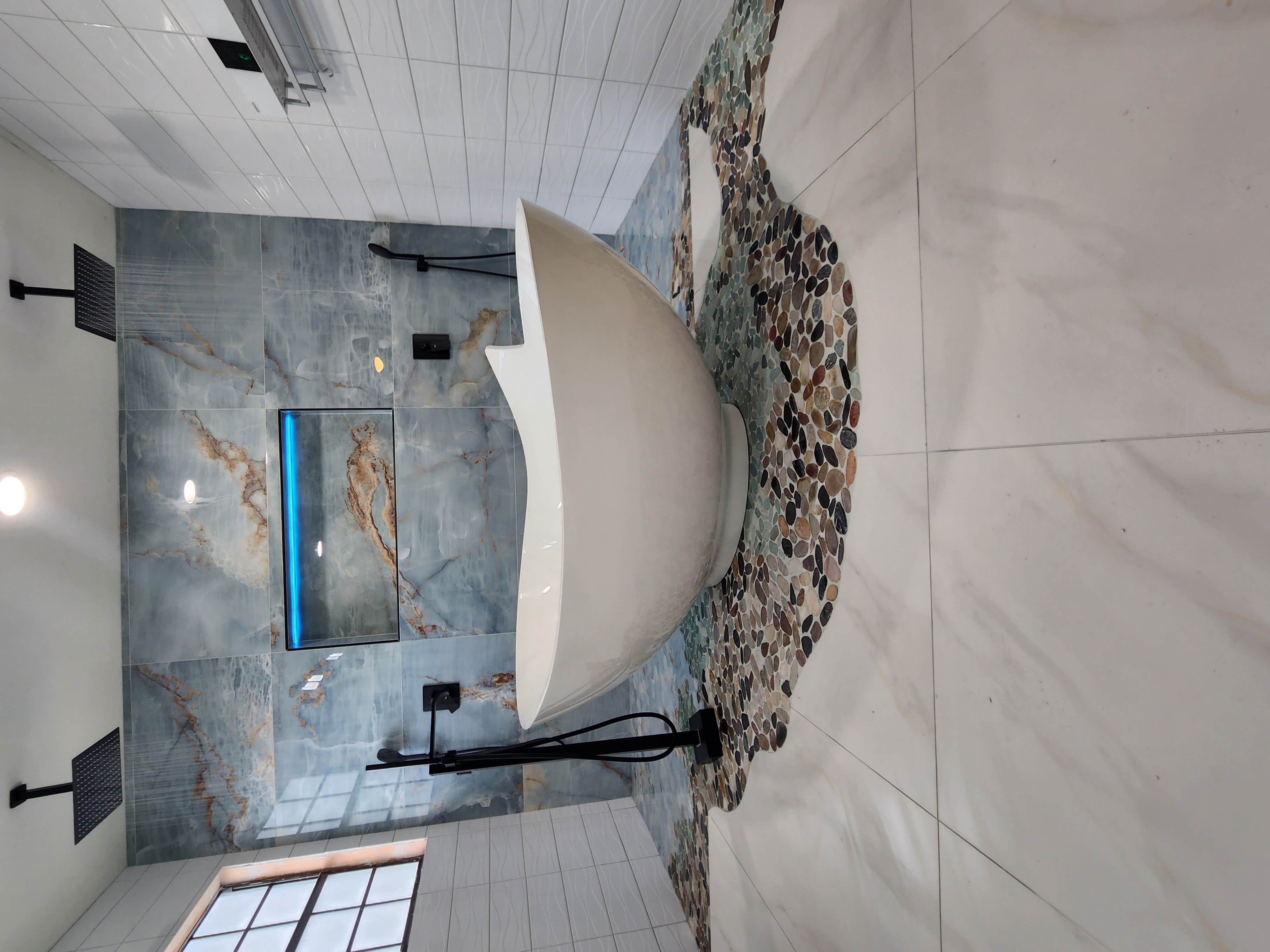 Luxury Spa Master Bathroom - Bathroom tile project in Riverview, FL